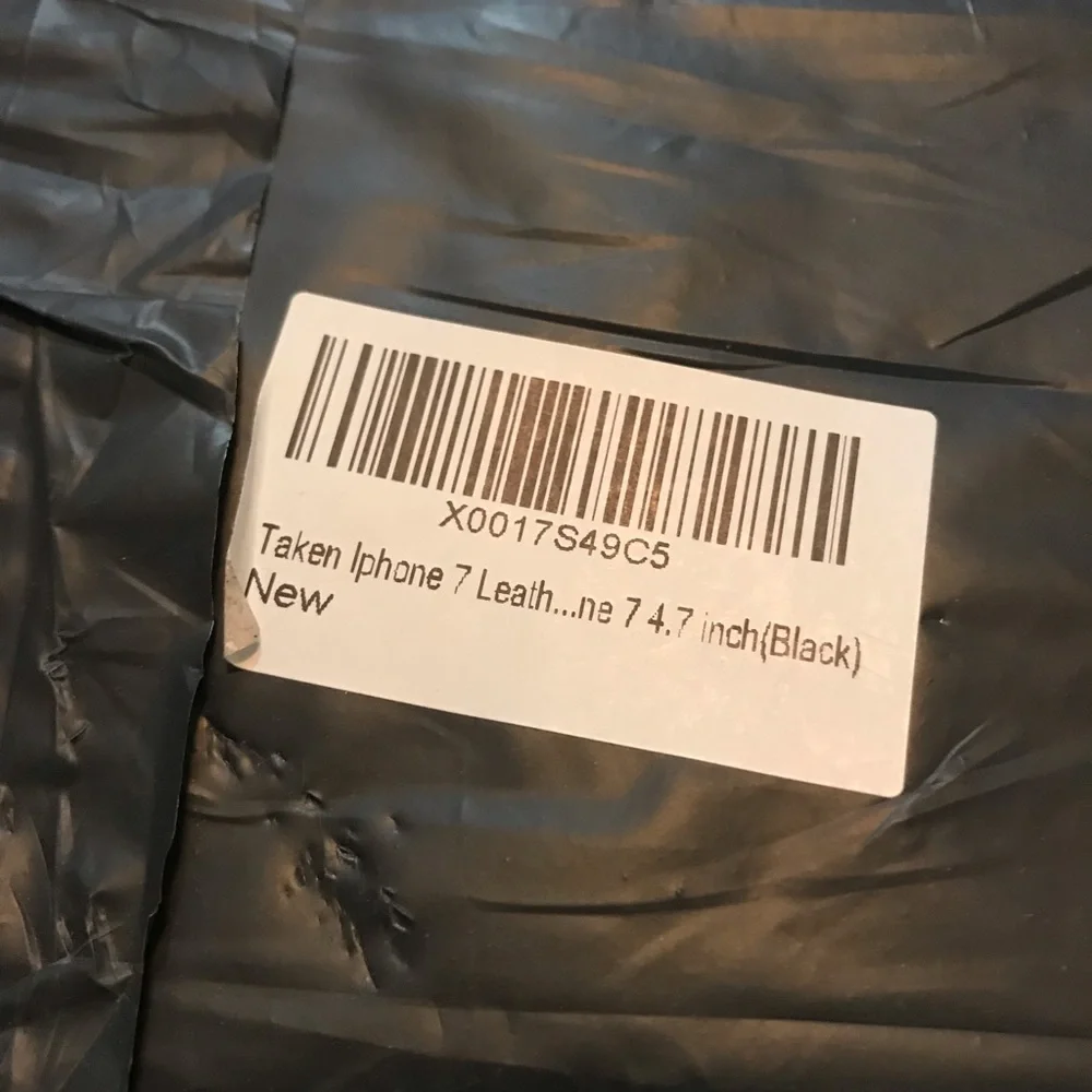 Taken Phone‎ Case NIB Black IPhone 7